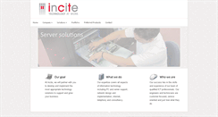 Desktop Screenshot of incite.vu